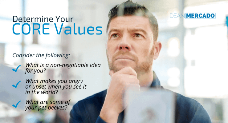 Determine Your Core Values