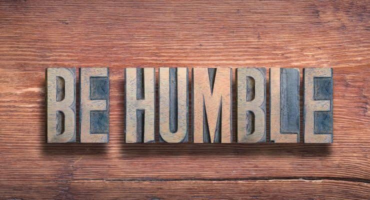 humility - business lessons learned