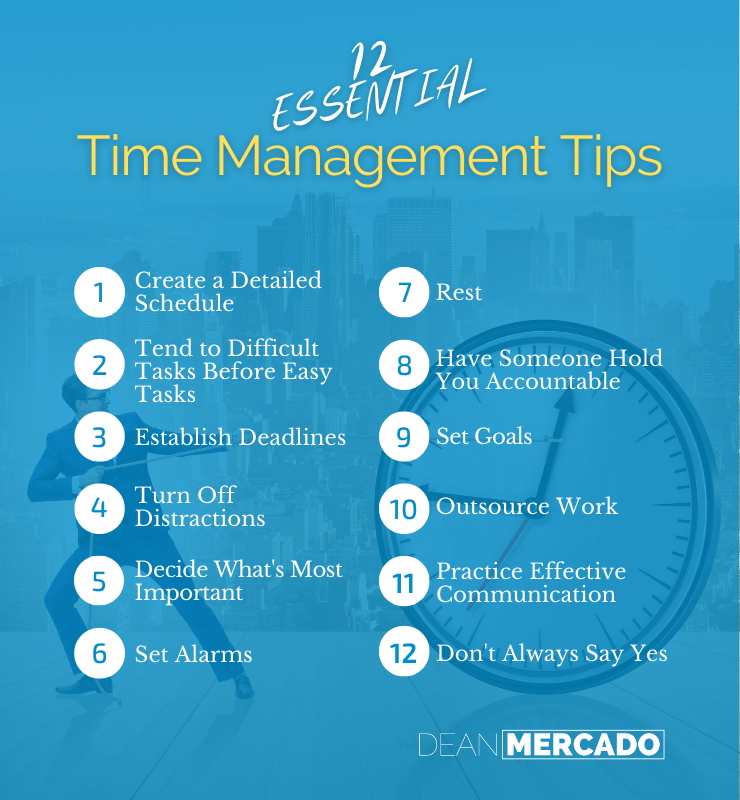 12 Essential Time Management Tips